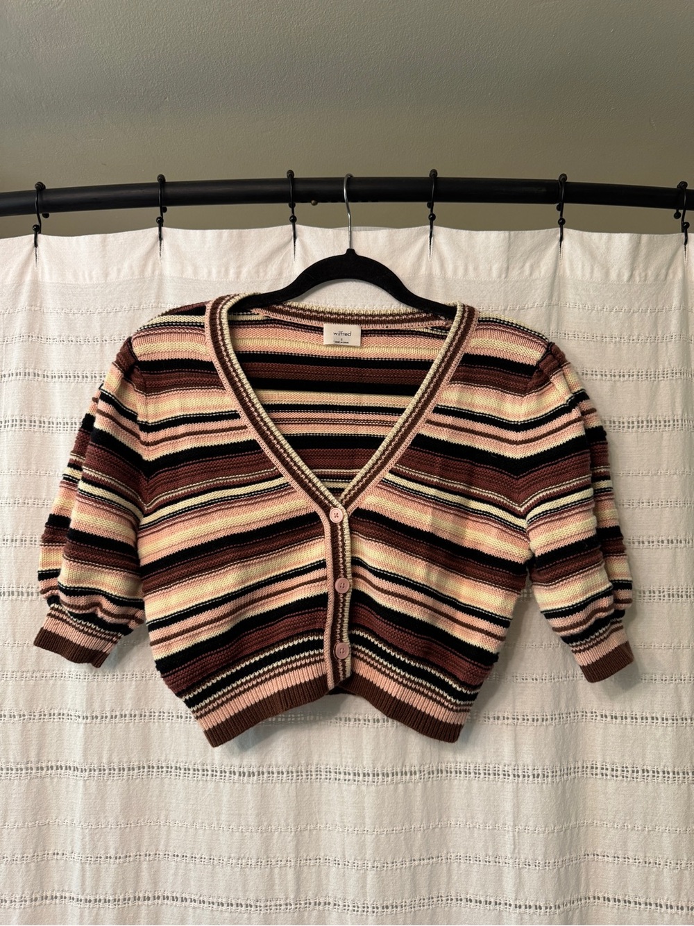 Wilfred Striped Cardigan
